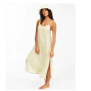 Billabong Sunbright Midi Slip Dress Beach Cover Up